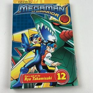 VizKids MegaMan NT Warrior #12 Japanese Manga Graphic Novel